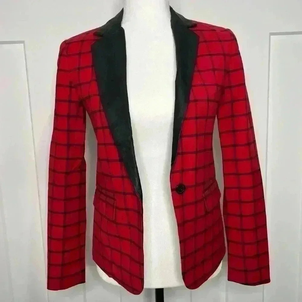 MICHAEL Michael Kors  Blazer - Red / Black